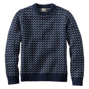 L.L.Bean Men's Bean's Classic Ragg Wool Sweater